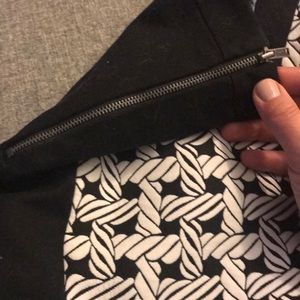 Worthington Skirts - Black and white trellis pencil skirt Worthington Skirts - Black and white trellis pencil skirt